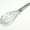 37047 10 wires stainless steel Whisk with stainless steel handle