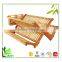 China wholesale custom bamboo adjustable dish rack