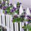 artificial flower garland for wedding dectoration