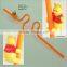 Festival Party Reusable PVC Tube Straws For Drinks