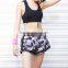 Top Sale Ladies polyester elastane crazy running custom gym blank camo bodybuilding dri fit fancy compression shorts