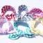 2015 different kinds kids pink christmas party headband cute rabbit ears headband