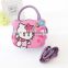 Cheap Wholesale PU Printed Pattern Children Kids Mini Handbag