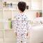 2017 Spring korea style high quality baby white cotton sleepwear for kids