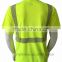 Mens high quality generic segmented tape fluorescent t-shirt