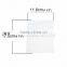 Plastic Business Card Holder, Clear Vertical Business Name Card Holder