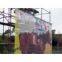 PVC white coated mesh advertising fabric