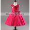 Creazy hot sell Girls Dress Beautiful Princess party dress High Quality wedding dress for Girls with Sequins