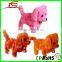 New Electronic Plush Toy Walking Barking Dog Battery Operated With Small Bell