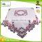 2017 smart design white wedding cloth table covers