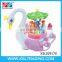 Musical china fantasy swan paradise electric toy for baby