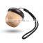 Tiny speaker portable Stylish Creative Mini Wireless Bluetooth Nut Speaker with Sling for iPhone Android