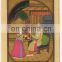 Miniature Original Water Color Mogul Ethnic Harem Mughal Hand Painted Indian Art