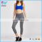 2017 new design Yoga Apparel Comfortable Compressed Gym Leggings Cheap Wholesale Sports Pants For Women