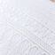 white cotton embroidery chemical lace embroidered fabric