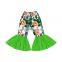 Posh Baby Flamingo Cactus Ruffle  Bell Bottom Pants For Baby Girls Flare Pants