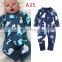 50styles Newborn Baby Romper Girls Boys Cute Cartoon Animal stripe Clothes for Kids Long Sleeve Autumn Rompers Jumpsuit Outfits