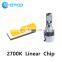 3 Years Warranty 8400 Lumen Linear Yellow Amber 2700K H11 LED Headlight Bulb