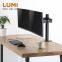 Dual Monitors Stand Affordable Steel Height Adjustable Wall Mount Monitor Arm