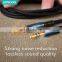 Joyroom high quality 3.5mm car aux cable 3.5 jack aux audio cable for audio video