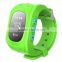 Mini kids smart watch gps tracking device for kids/ gps position and monitoring smart watch for children