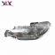 R 087276 L 087275 Car (crystal black LED) front head lamp Auto Parts (crystal black w/rim) front head lights for peugeot 206