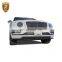 3K Carbon Fiber Car Front Lip For Bentley Bentayga Front Bumper Change To W12 Limited Edition