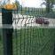 RAL6005 moss green easily assembled metal garden fence