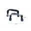 Men professional home abdominal wheel roller kit push up bar with kneeling pad