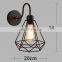 Hot Sell American Style Industrial Edison Wall Light 220V Loft Bedside Wall Fixtures