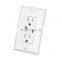 US American Standard 4.8A Wall Socket USB Type A Type C charge Power Adapter Outlets Universal Plug,TR Protection,Fast  Charge