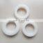 Plastic white nylon bushing PA6