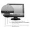 Factory price small 10.4'' lcd monitor with 12 lcd monitor vga input mount