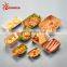 Sunkea Eco Friendly Custom Printed Brown Kraft Paper Tray for Food