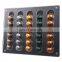 Wall Mounted Acrylic Nespresso Coffee Capsule Holder with Magnets Espresso Coffee Pod Rack Capsule Holder