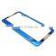 Titanium Blue Car Number Plate Holder Metal Stainless Steel License Plate Frame