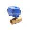 12v 24v 110v 220v stainless steel brass 2 two way electric motorized ball valve BSP NPT