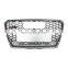 S7 Car accessories Chrome silver gray front bumper grille for Audi A7 grills 2013 2014 2015