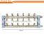 Gas Separation Panel for the CNC Cutting Machine Gas Supply, Gas Separation Pipeline