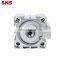 SNS SDA32X25 Pneumatic Double Acting Small Thin Compact Air Cylinder