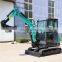 Mini crawler excavator bagger 3.5ton Chinese excavator