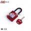 Industry Security Products Insulation Shackle Safety Plastic Padlock Locks For Sale
