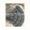 Natural stone basalt, flamed  basalt stone paver