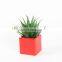 Garden Decor Glaze Fleshy Square Flowerpot Mini Tiny Succulent Flower Pot Creative Desktop Thumb Colorful Flower Pot