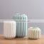 Newest Selling Ceramic Pottery Folower Vase Nordic Ornaments Decorative Sublimation White Decor Ceramic Centerpiece Vase