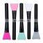 Custom Logo Wood Handle Face Mask Silicone Brush Beauty Makeup Tool