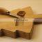 Customized Luxury Natural Multi Functional Christmas Tree Shape Bamboo Set Mini Cheese Board