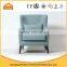 modern style butterfly wing KD leg fabric lounge sofa chair