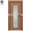 Wholesale Customized Excellent Soundproof Modern MDF Wooden Door with glass
