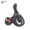Good quality 3 pins cable UK plug ac used computer power supply extension ac power cord